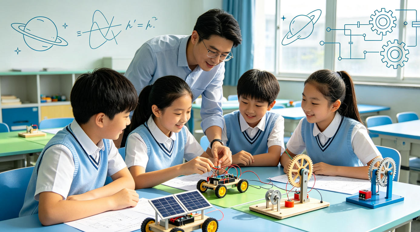 科技小制作：让科学看得见、摸得着